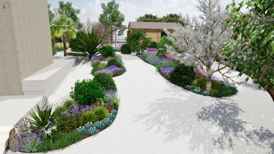 GARDEN LANDSCAPE DESIGN CRESTATX, SA POBLA MALLORCA SESTEPA DESIGN — Transformación Crestatx