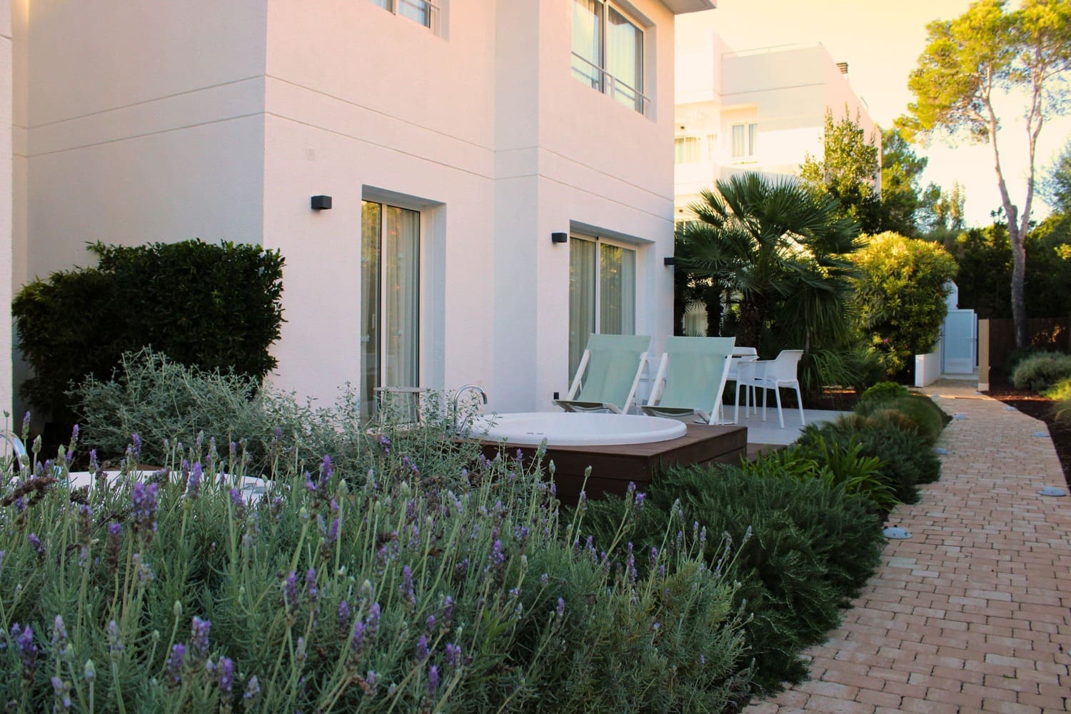 GARDEN LANDSCAPE DESIGN PUERTO POLLENÇA MALLORCA SESTEPA DESIGN — Hotel Cabot Las Velas