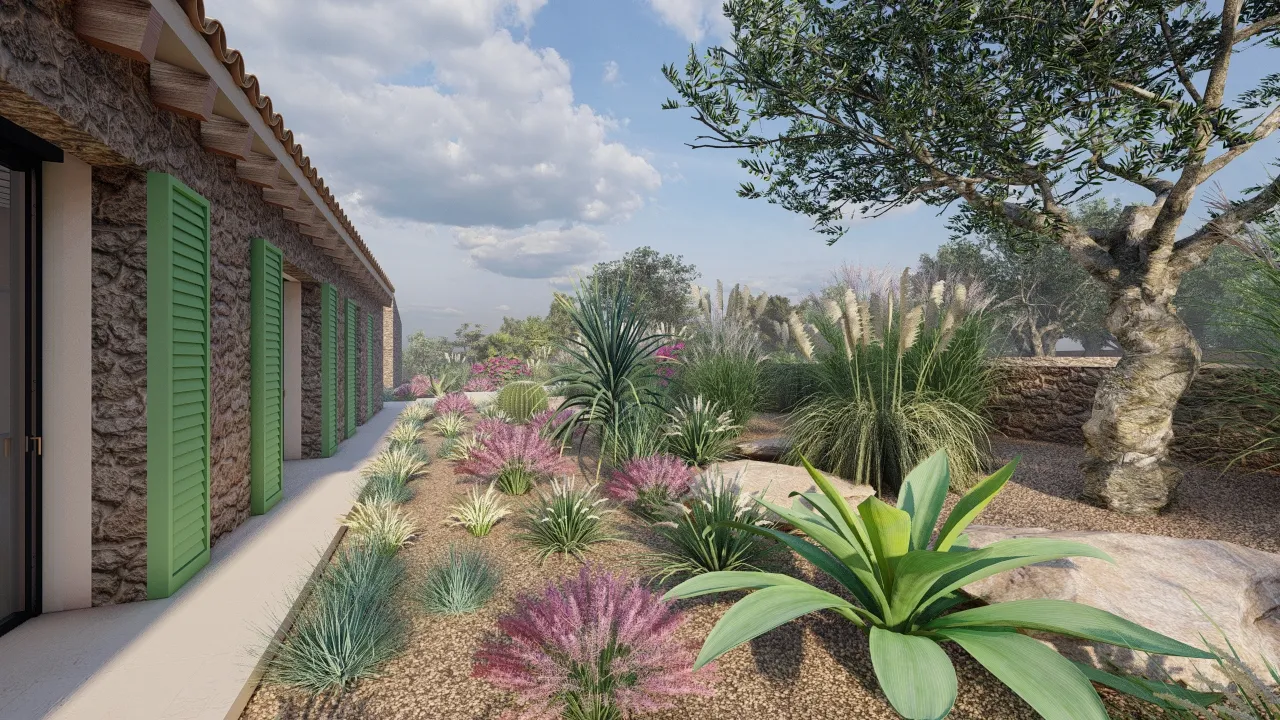 Mediterranean Garden — Garden Design Mallorca, Balearic Islands, Image 5