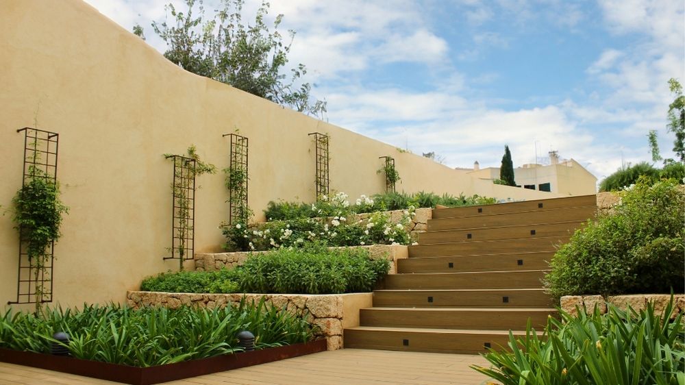 GARDEN LANDSCAPE DESIGN SANTA EUGÈNIA MALLORCA SESTEPA DESIGN — Santa Eugènia Terraces