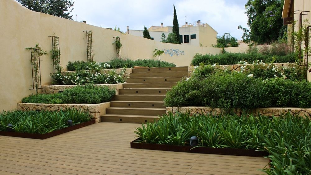 GARDEN LANDSCAPE DESIGN SANTA EUGÈNIA MALLORCA SESTEPA DESIGN — Santa Eugènia Terraces