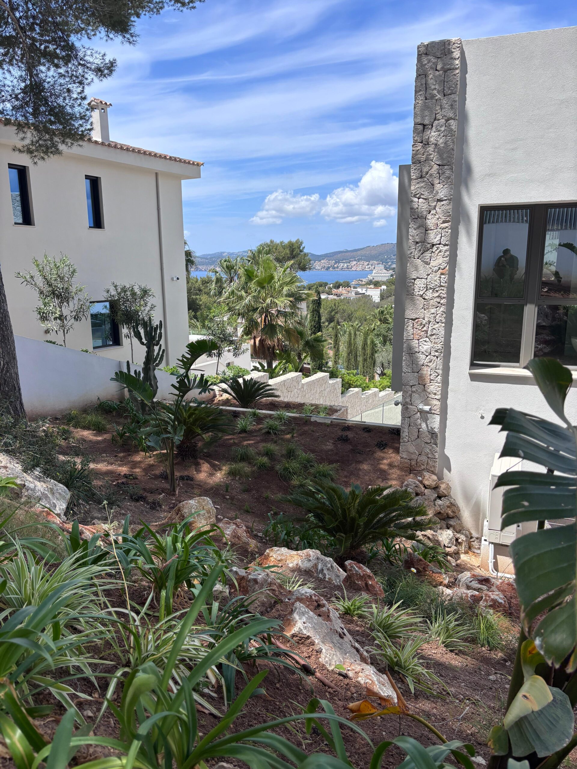 GARDEN LANDSCAPE DESIGN SANTA PONSA, CALVIÀ MALLORCA SESTEPA DESIGN — Santa Ponsa Ravine