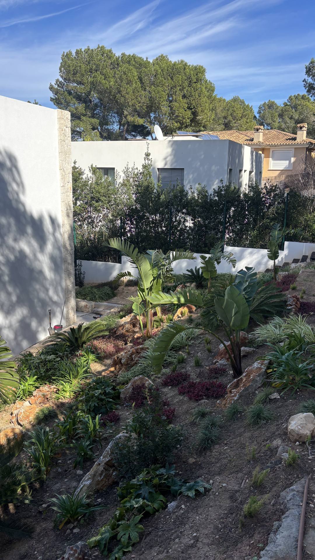 GARDEN LANDSCAPE DESIGN SANTA PONSA, CALVIÀ MALLORCA SESTEPA DESIGN — Santa Ponsa Ravine