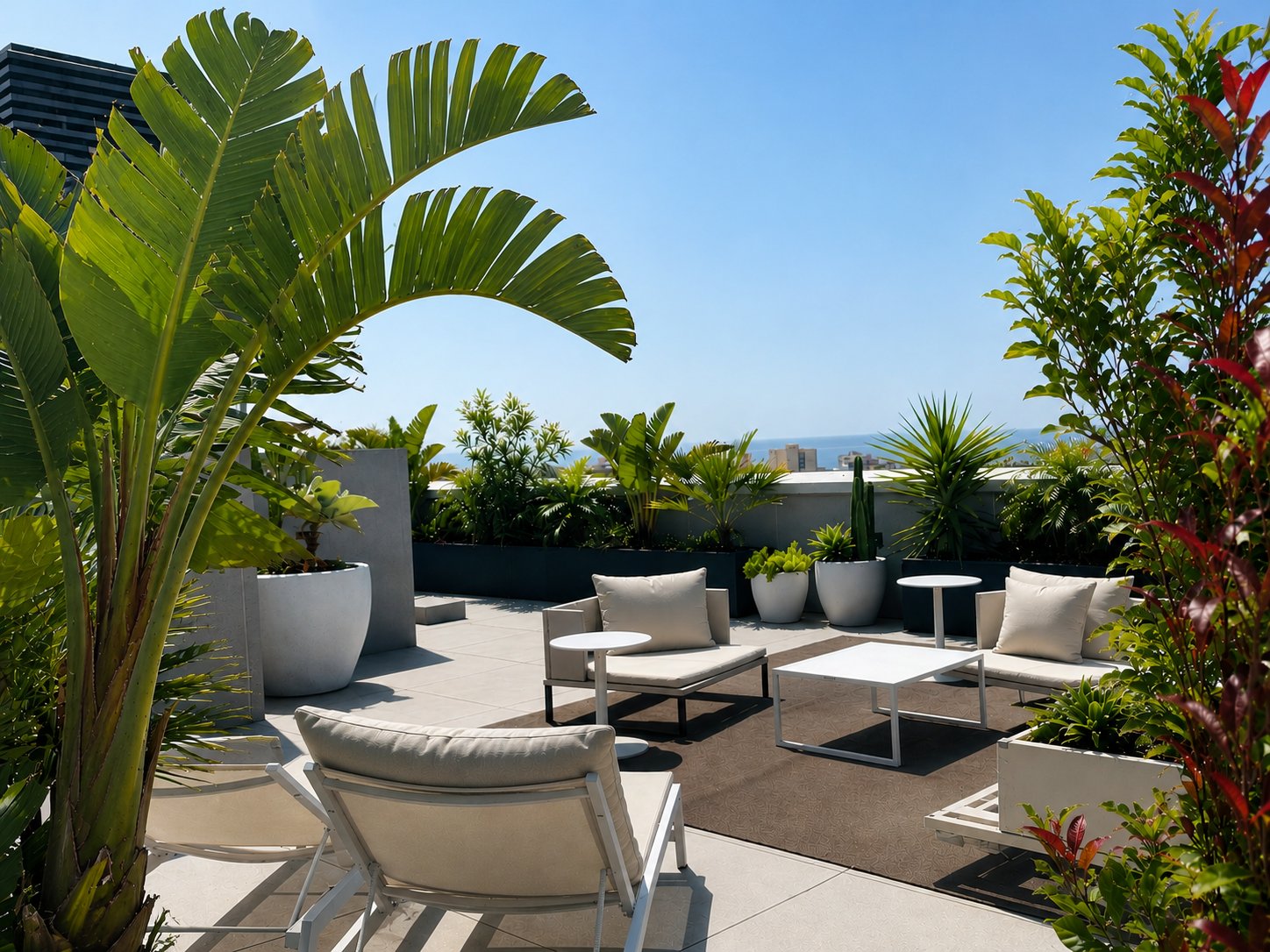 Palma Terrace — Garden Design Detail, Palma de Mallorca